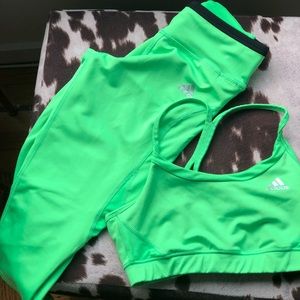 Adidas Lime Green Set